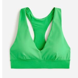 J Crew Green Sports Bra